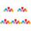 40 Rolls Colored Crepe Paper For Wedding Party Decor 4