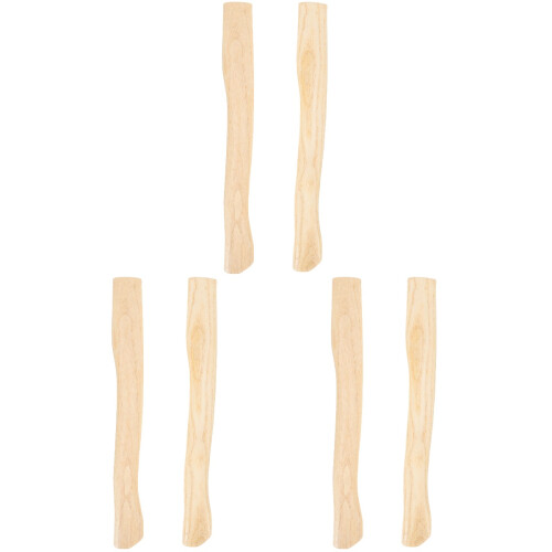 6 Pezzi Impugnatura Ricambio Per In Legno 36 Cm 1