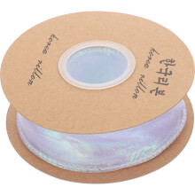 3Rolls Portable Polyester Ribbon for Bouquet and Gift Box Decor
