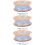 3Rolls Portable Polyester Ribbon for Bouquet and Gift Box Decor 8