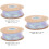 3Rolls Portable Polyester Ribbon for Bouquet and Gift Box Decor 7