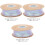 3Rolls Portable Polyester Ribbon for Bouquet and Gift Box Decor 3