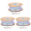 3Rolls Portable Polyester Ribbon for Bouquet and Gift Box Decor 2