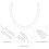Decorative Rhinestone Trim Cuttable Chain With Tassel 9
