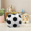 Peluche A Forma Pallone Da Calcio 3 Pezzi 6