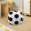 Peluche A Forma Pallone Da Calcio 3 Pezzi 5