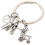 4Stk Silber Babywagen Charm Schlüsselanhänger Muttertagsgeschenk 10