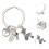 4Stk Silber Babywagen Charm Schlüsselanhänger Muttertagsgeschenk 9