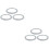 6Pz Silicone Per Tazza Termica 6