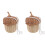 Mini Portatile A In Rattan Intrecciata 7