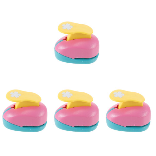 4 Pezzi Foratore Manuale Per Carta Album Scrapbooking 1