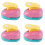 4 Pezzi Foratore Manuale Per Carta Album Scrapbooking 5