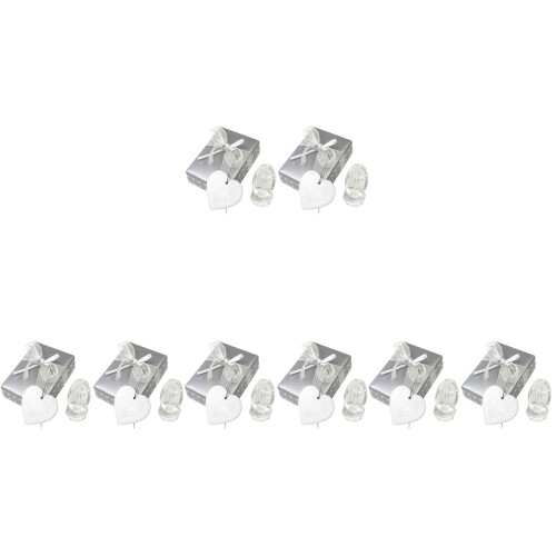 8 Set Decorazione Incrociati Per 2