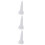 3 Pezzi 3 M Sposa in Tulle a con Pettine 6