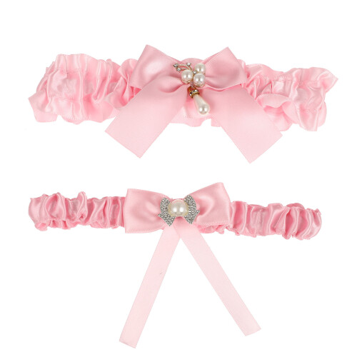 4 Pezzi Sposa Set Fascia Gamba Matrimonio 1