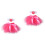 2Pcs Tutu Para Fotografia De Bebê Com E Faixa Vermelha 4