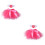 2Pcs Tutu Para Fotografia De Bebê Com E Faixa Vermelha 6