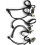 24 Pezzi Clip Per Sfondo In Nylon A A (Nero) 11