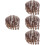 4Pcs De Miniatura De Para Casa De Bonecas 6