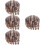 4Pcs De Miniatura De Para Casa De Bonecas 7