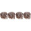 4Pcs De Miniatura De Para Casa De Bonecas 4