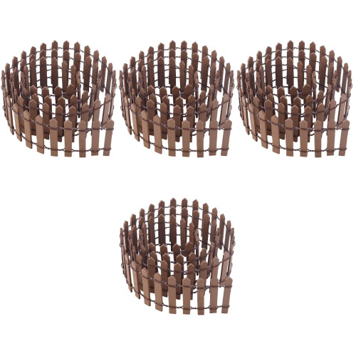 4Pcs De Miniatura De Para Casa De Bonecas 2
