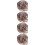 4Pcs De Miniatura De Para Casa De Bonecas 8