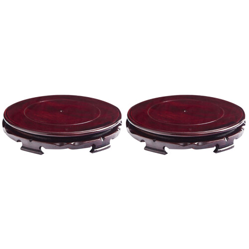2 Pcs Base Redonda De Para , Drenagem 10Cm 1