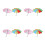 8 Unidades Mini Guarda-Chuva Ajustável Prop Para Sol Chuva 7