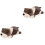 2 Unidades Almofada Decorativa de Cachorro para Bebê 6