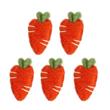 10 Unidades Alfinetes Cenoura Roupas Crianças Broche