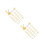 100 Unidades 4Ml Star Dropper Plástico Para De Bolo 10