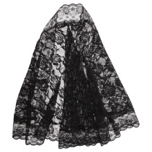 2 Unidades Véu De E Tule Para Cabeça De Noiva Preto