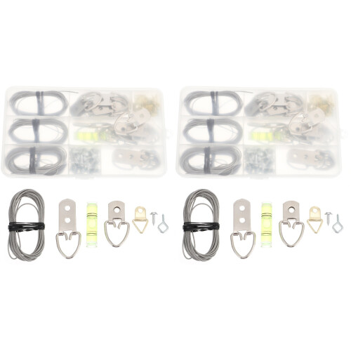 Kit De 204 Peças Para Pendurar Com E 1