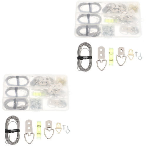 Kit De 204 Peças Para Pendurar Com E 2