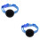 2 Pcs Coleira Para Ajustável Refletiva Com Sino Anti- 6