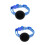 2 Pcs Coleira Para Ajustável Refletiva Com Sino Anti- 7