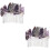 2 Unidades Tiara Cristal Acessórios Mulheres 7