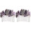 2 Unidades Tiara Cristal Acessórios Mulheres 3