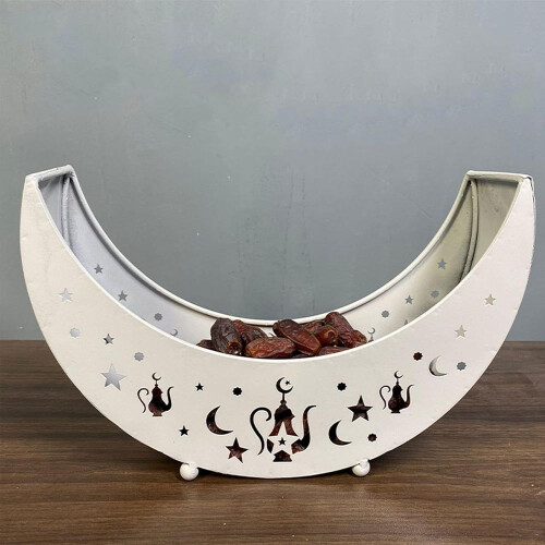 Μοναδικός δίσκος ζαχαροπλαστικής για το Eid Mubarak, ιδανικός για την επίδειξη 1
