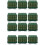 12 Unidades Base Quadrada Para Com Ventosa 5