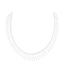 Aplique Decorativo De Strass Trançado Cortável Com Borla