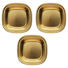 Elegante piattino per salse, ciotole per salse in acciaio inox combinabili, leggero e resistente per la casa e i ristoranti, design impilabile per un