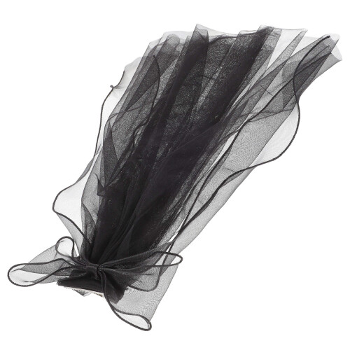 Black Veil De Véu Gótico Noiva