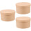 3 Conjuntos Redonda Kraft 14 X 7,5 Cm Para Biscoito Cupcake 9