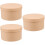 3 Conjuntos Redonda Kraft 14 X 7,5 Cm Para Biscoito Cupcake 10