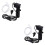 2Pcs 2W Embutido Para Com Plugue EU Silencioso 6