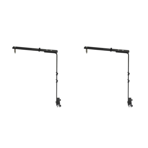2 Unidades Suporte Alumínio Para Luminária Universal 1