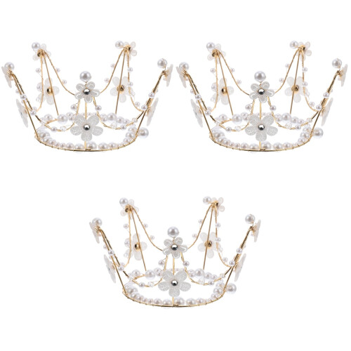 3 Unidades Coroa Decoração 2