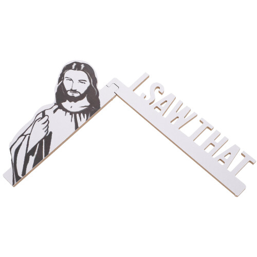 4Pcs Sinal De Madeira Jesus Quadro Para